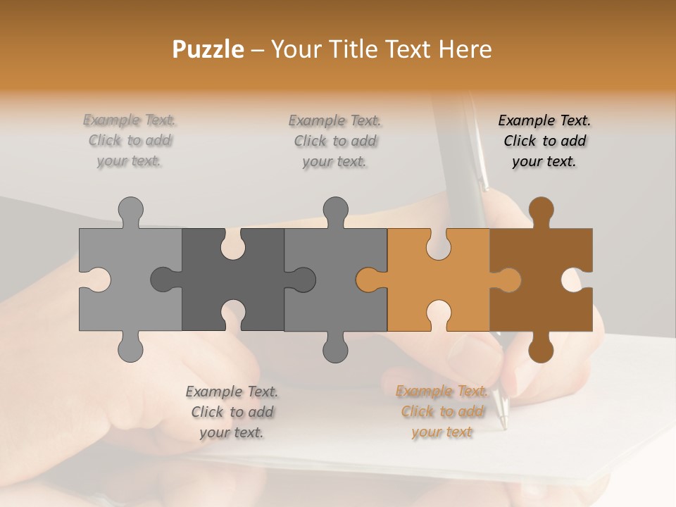 Isolated Table Image PowerPoint Template