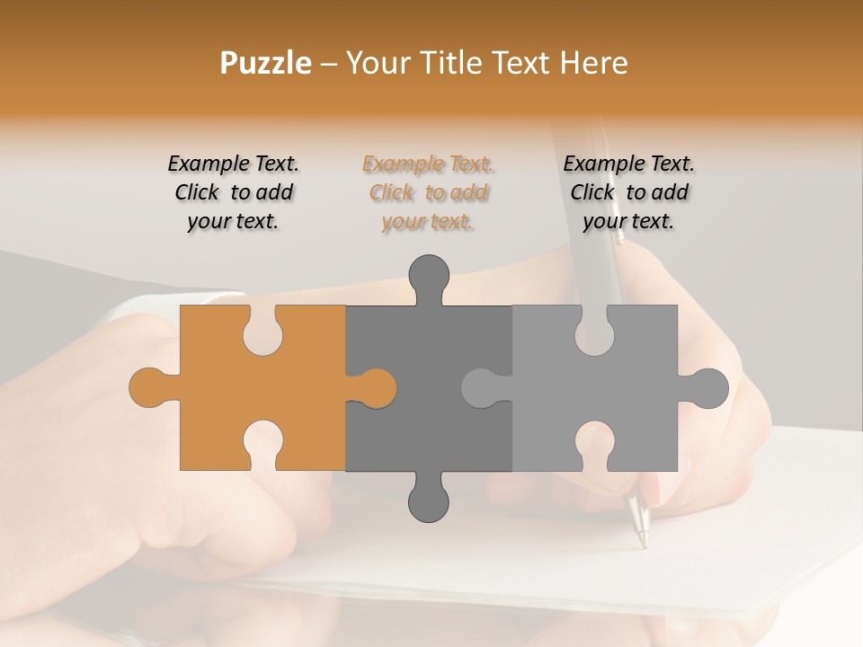 Isolated Table Image PowerPoint Template