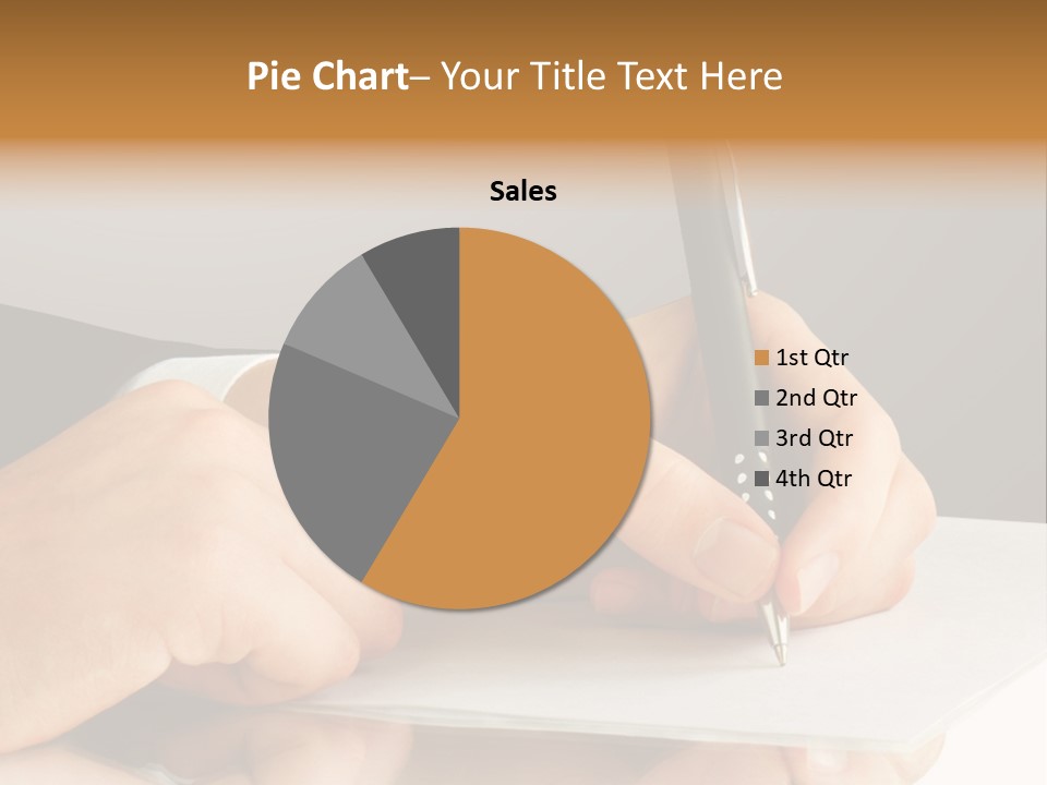 Isolated Table Image PowerPoint Template