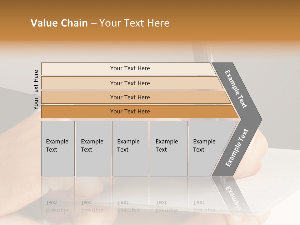 Isolated Table Image PowerPoint Template