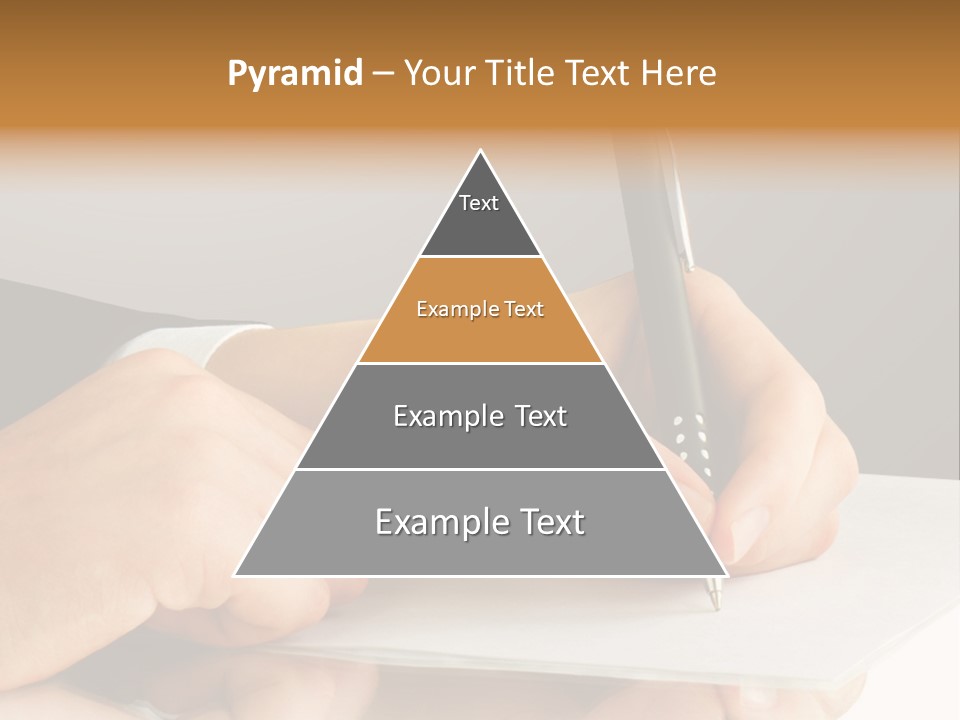 Isolated Table Image PowerPoint Template