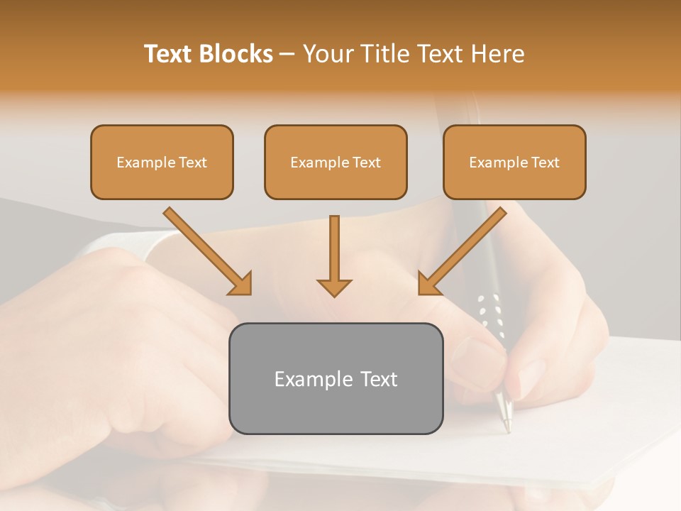 Isolated Table Image PowerPoint Template