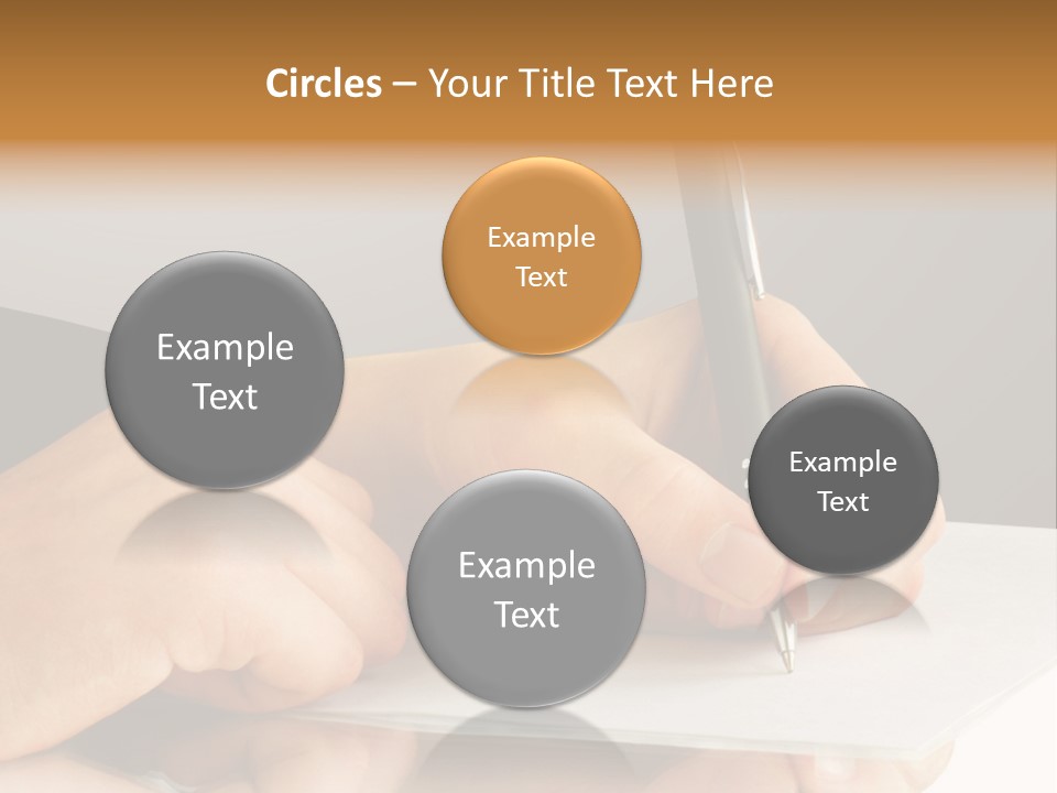 Isolated Table Image PowerPoint Template