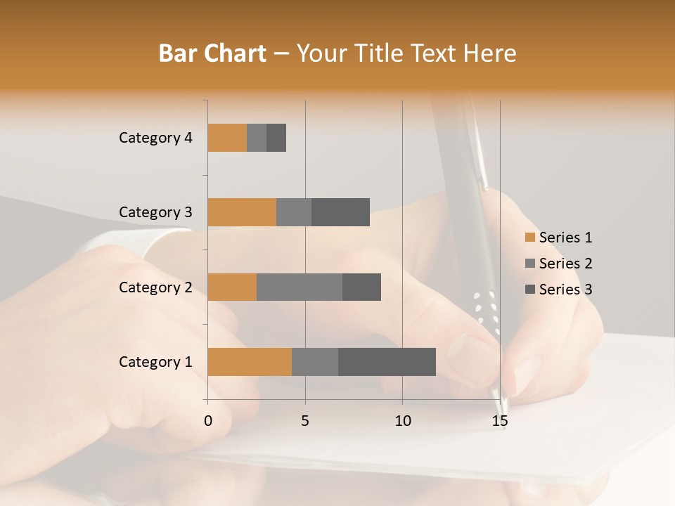 Isolated Table Image PowerPoint Template