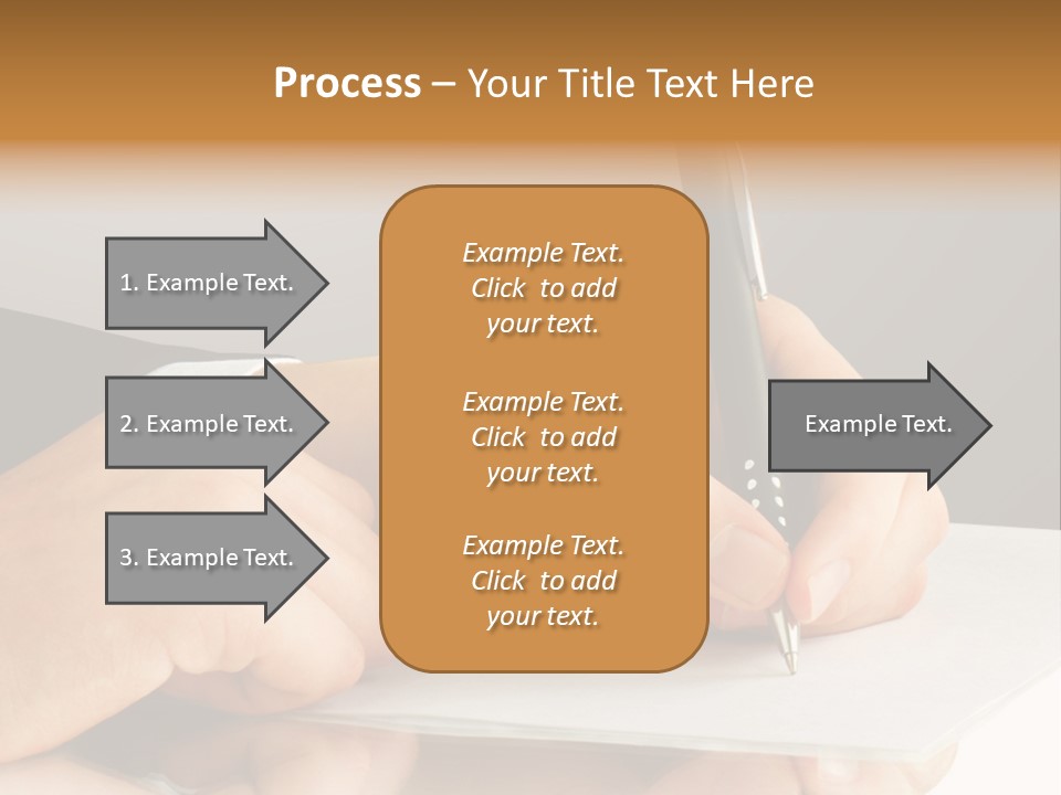 Isolated Table Image PowerPoint Template