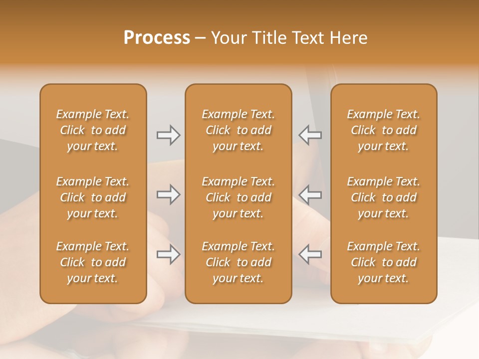 Isolated Table Image PowerPoint Template