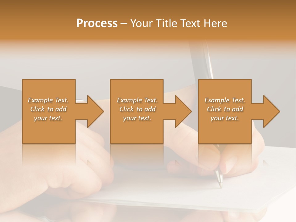 Isolated Table Image PowerPoint Template