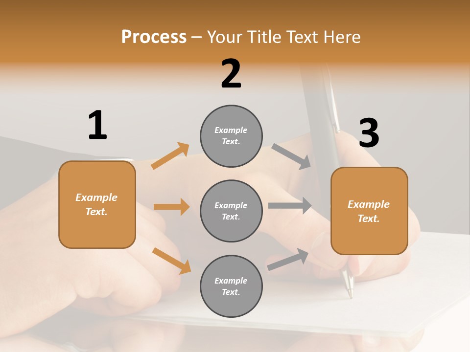 Isolated Table Image PowerPoint Template