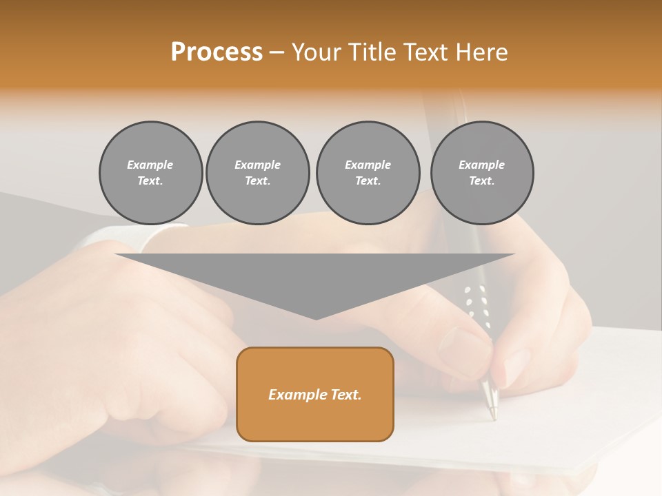 Isolated Table Image PowerPoint Template