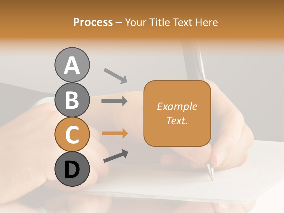 Isolated Table Image PowerPoint Template