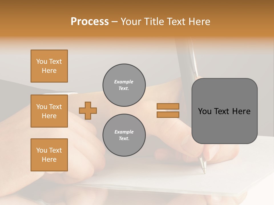Isolated Table Image PowerPoint Template