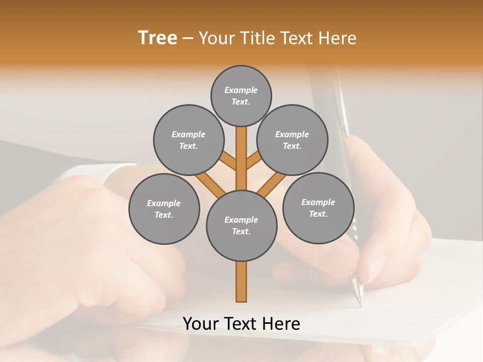 Isolated Table Image PowerPoint Template