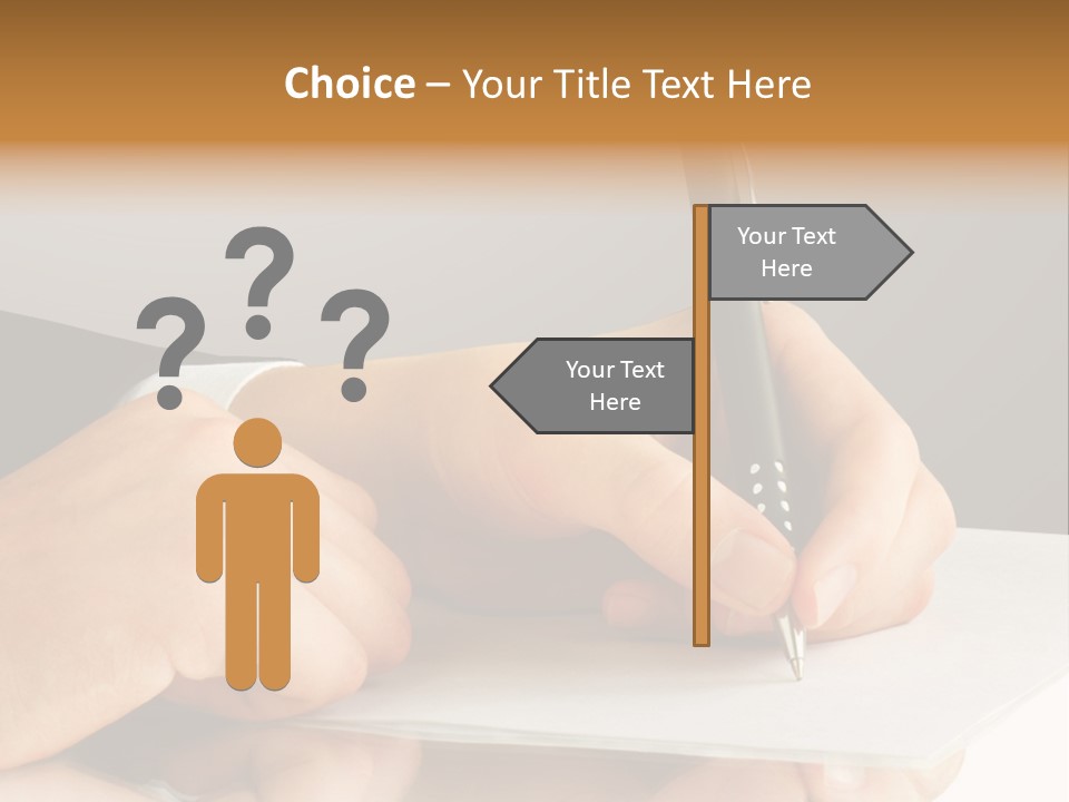 Isolated Table Image PowerPoint Template