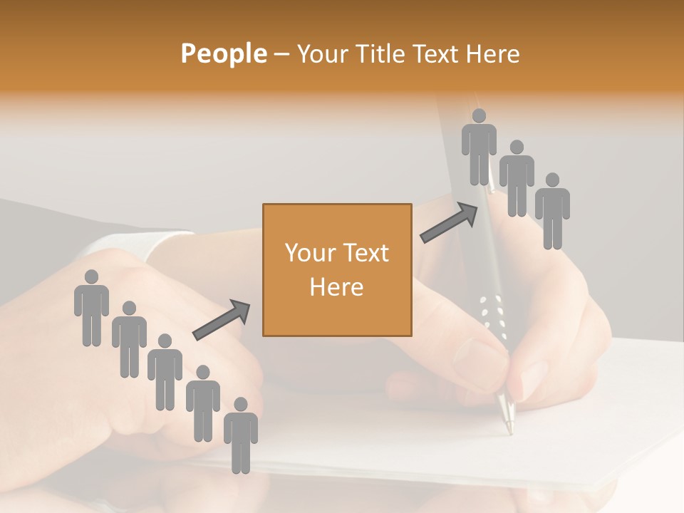 Isolated Table Image PowerPoint Template