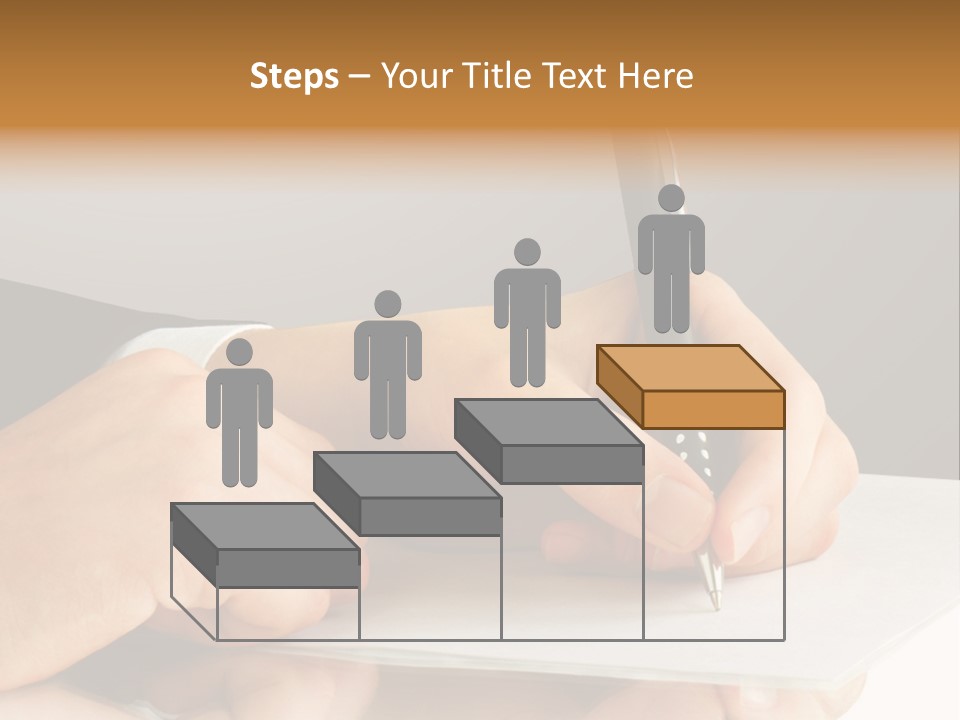 Isolated Table Image PowerPoint Template