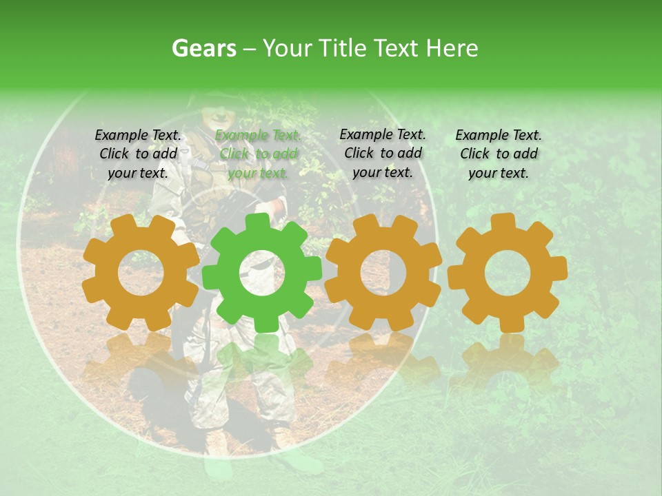 Marine Shoot Colt PowerPoint Template