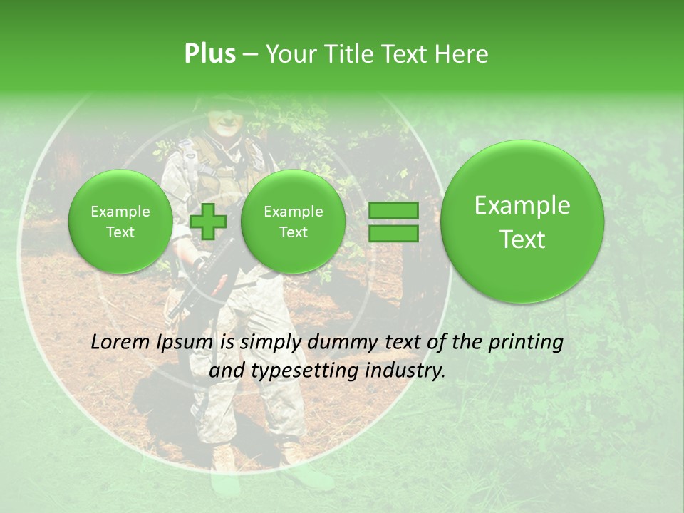 Marine Shoot Colt PowerPoint Template