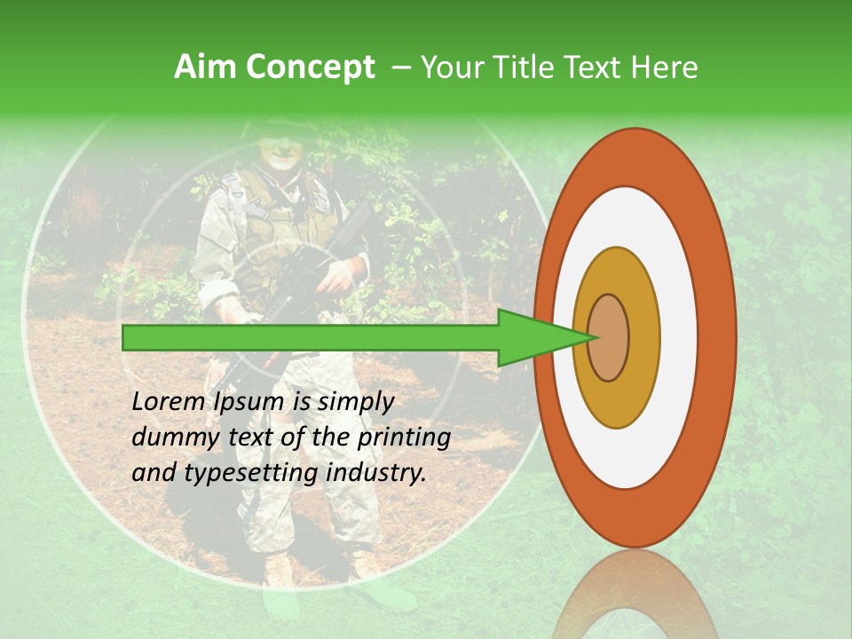 Marine Shoot Colt PowerPoint Template