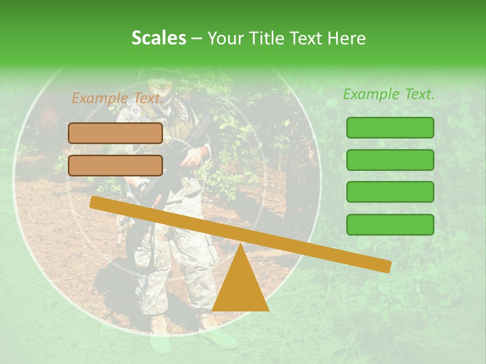 Marine Shoot Colt PowerPoint Template