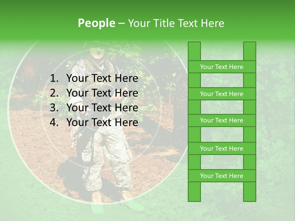 Marine Shoot Colt PowerPoint Template