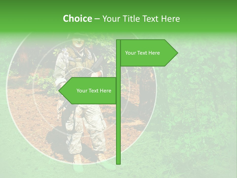 Marine Shoot Colt PowerPoint Template