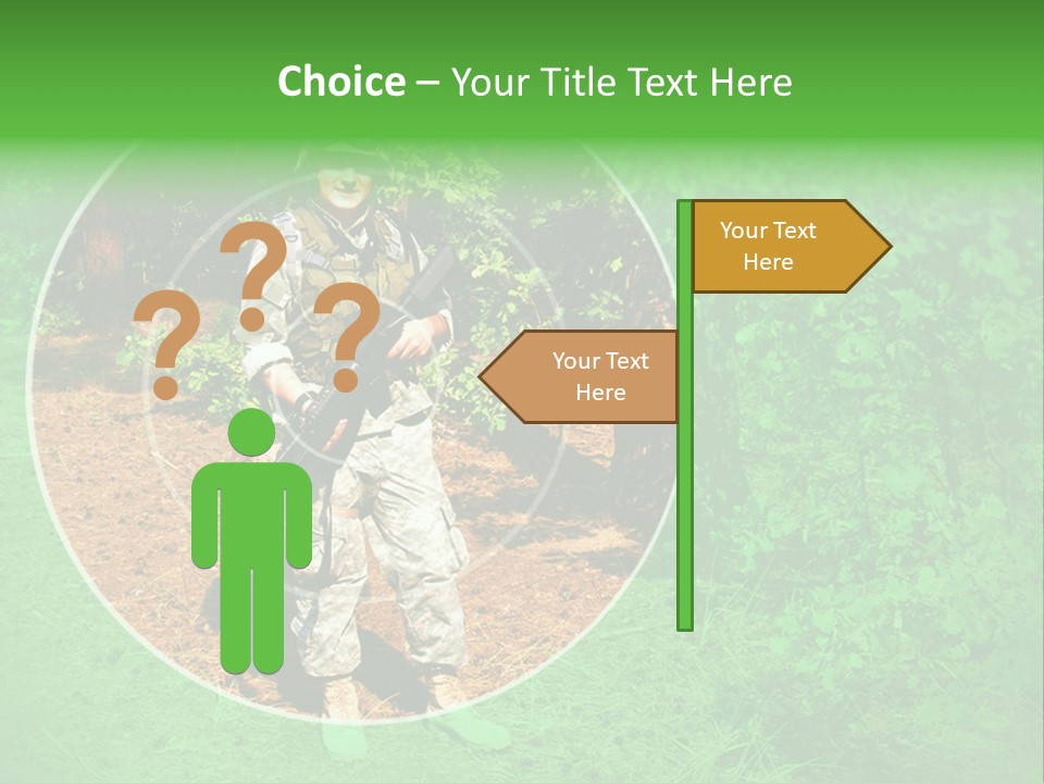 Marine Shoot Colt PowerPoint Template