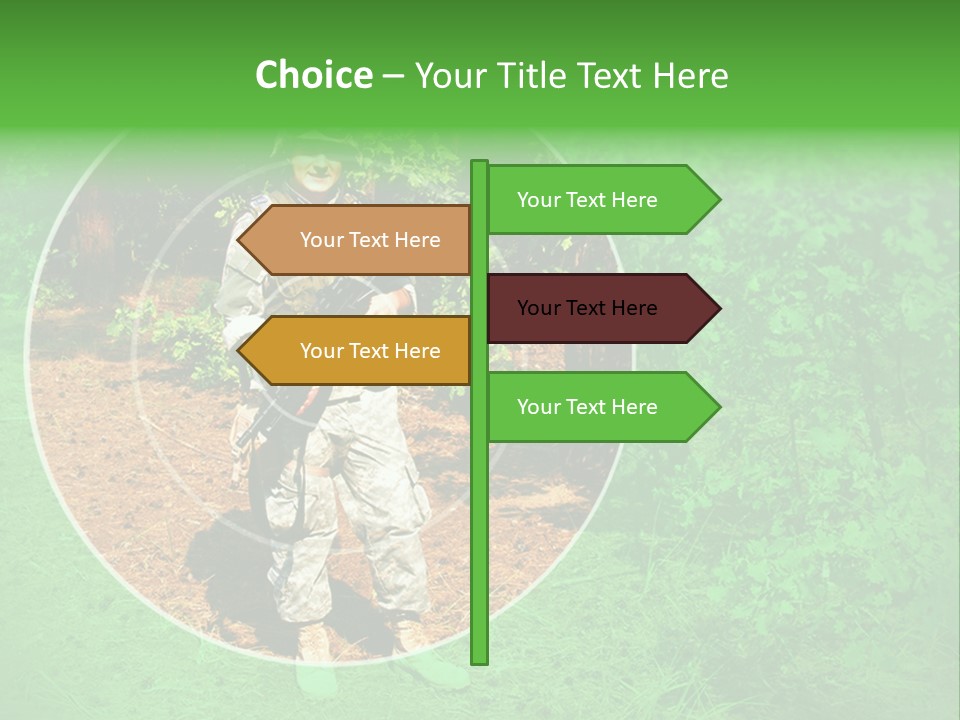 Marine Shoot Colt PowerPoint Template