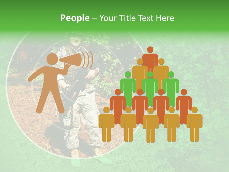 Marine Shoot Colt PowerPoint Template