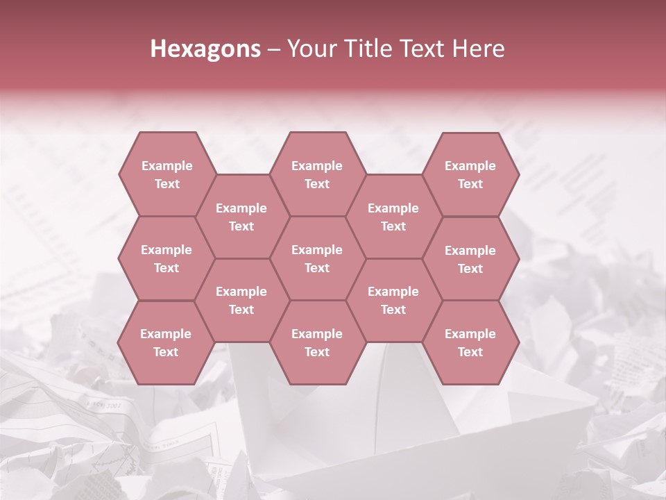 White Target Statistics PowerPoint Template