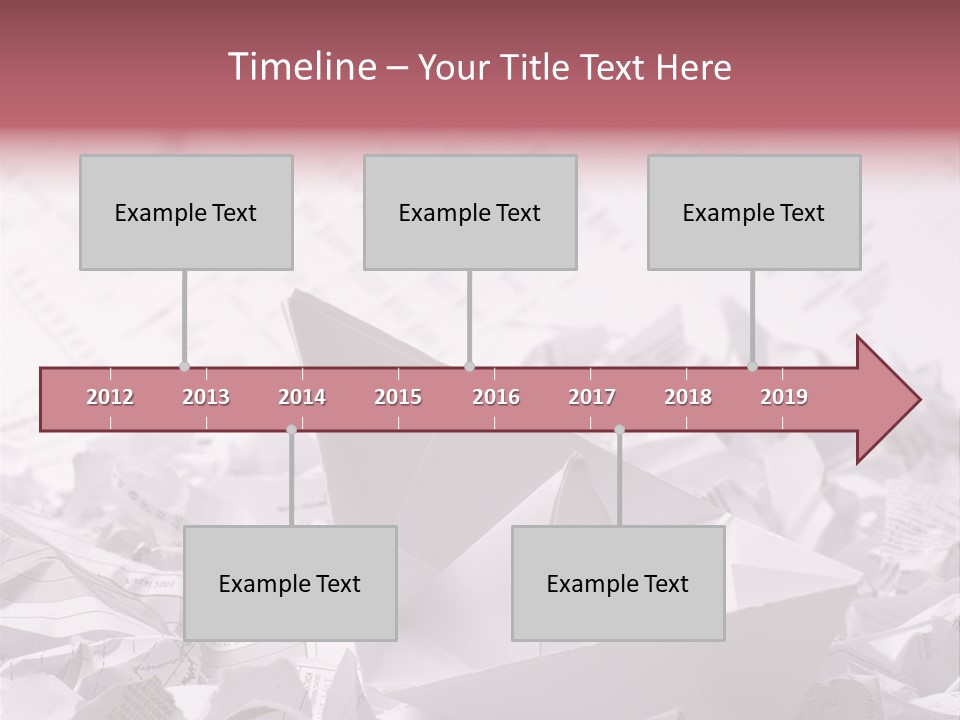 White Target Statistics PowerPoint Template