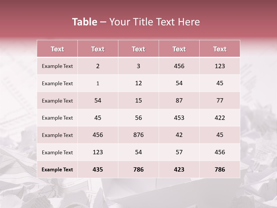 White Target Statistics PowerPoint Template