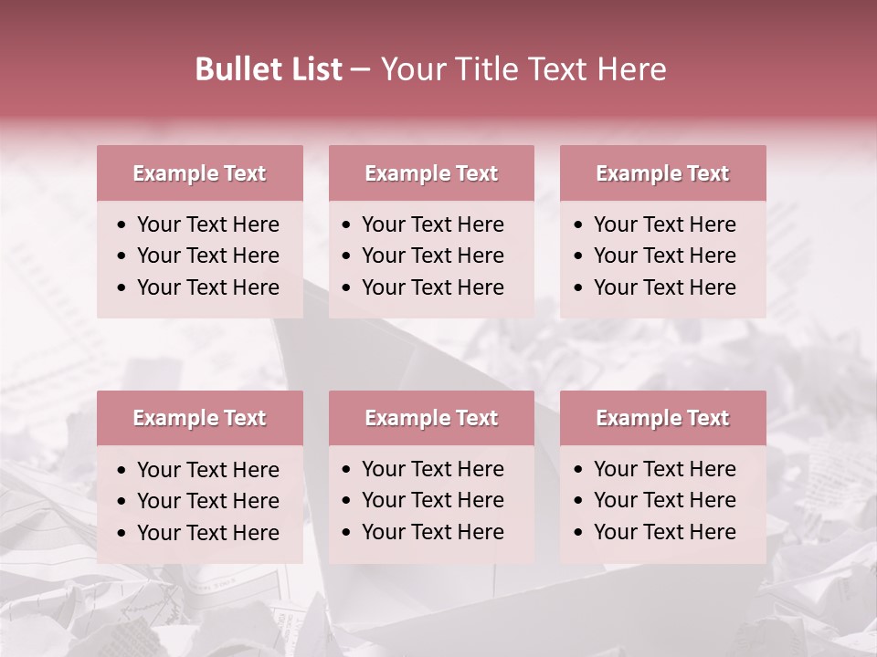 White Target Statistics PowerPoint Template