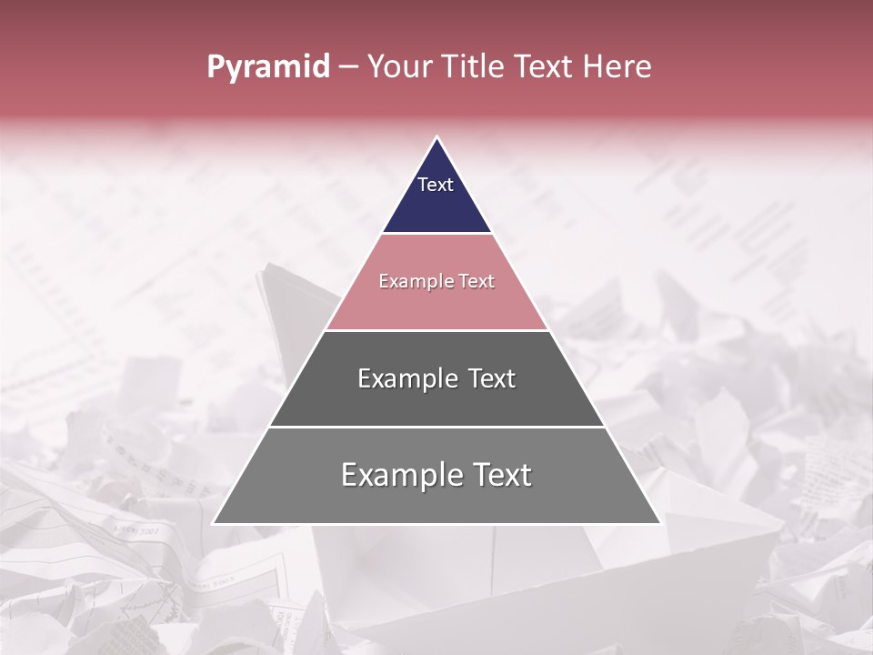 White Target Statistics PowerPoint Template