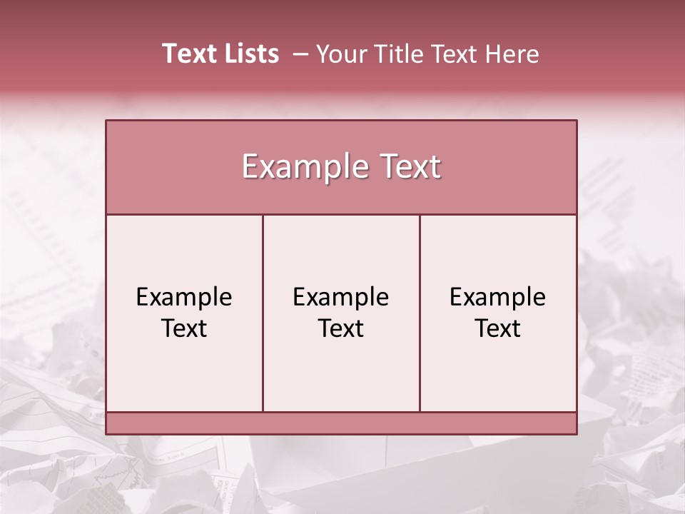 White Target Statistics PowerPoint Template