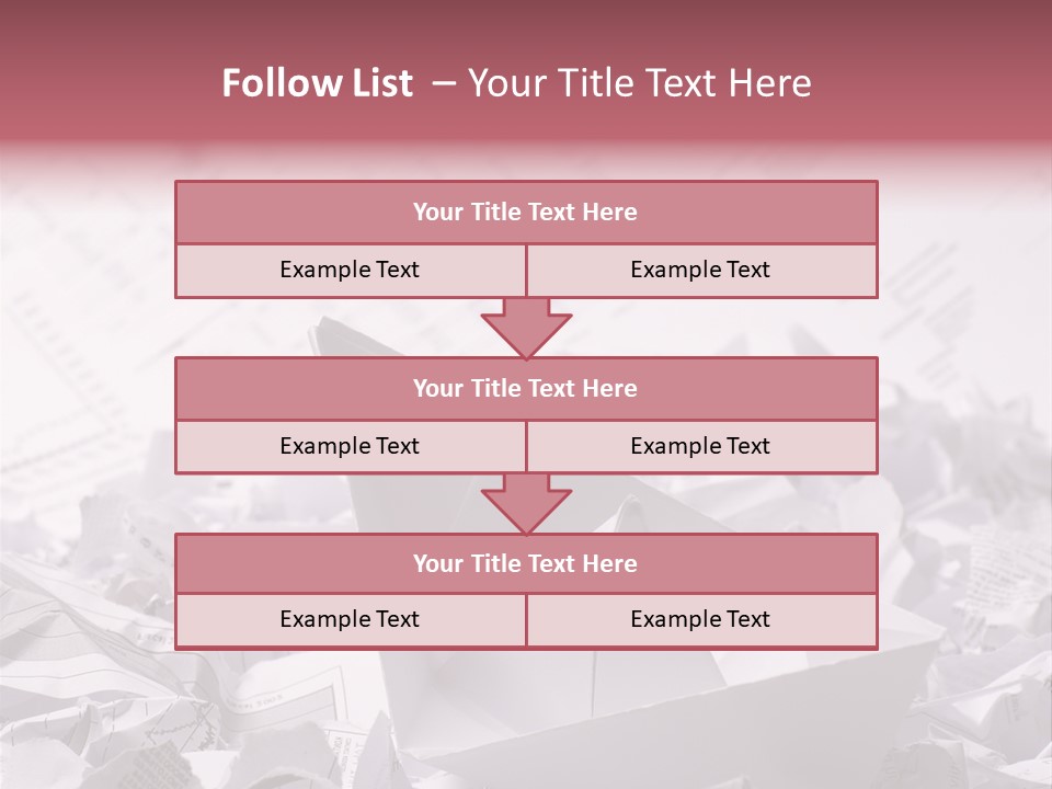 White Target Statistics PowerPoint Template