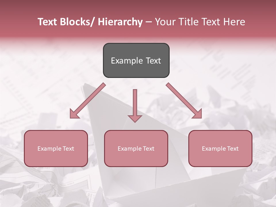 White Target Statistics PowerPoint Template