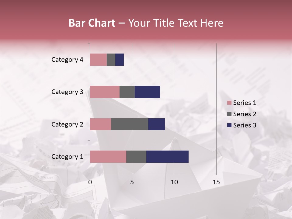 White Target Statistics PowerPoint Template