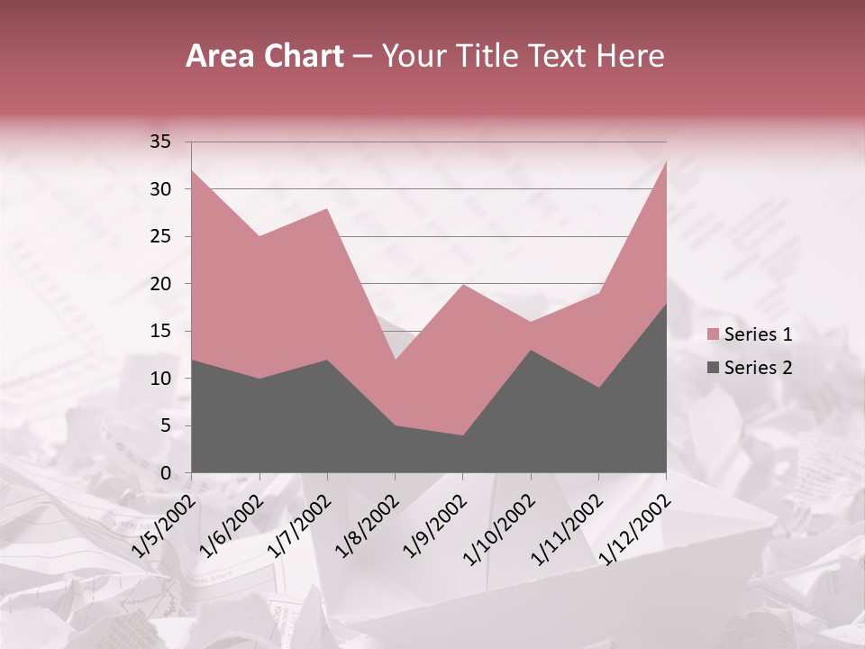White Target Statistics PowerPoint Template