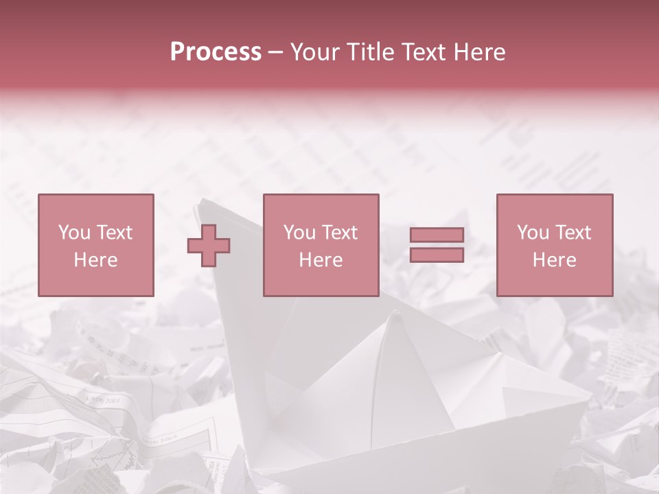 White Target Statistics PowerPoint Template