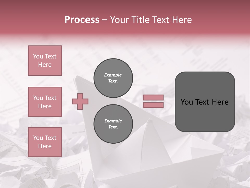 White Target Statistics PowerPoint Template
