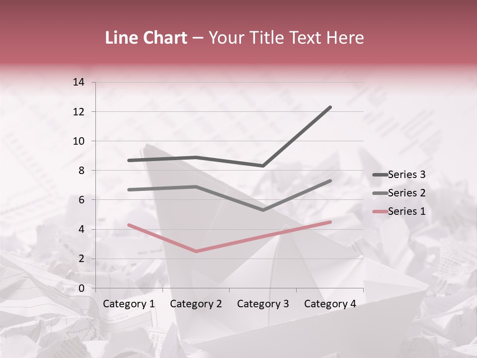 White Target Statistics PowerPoint Template