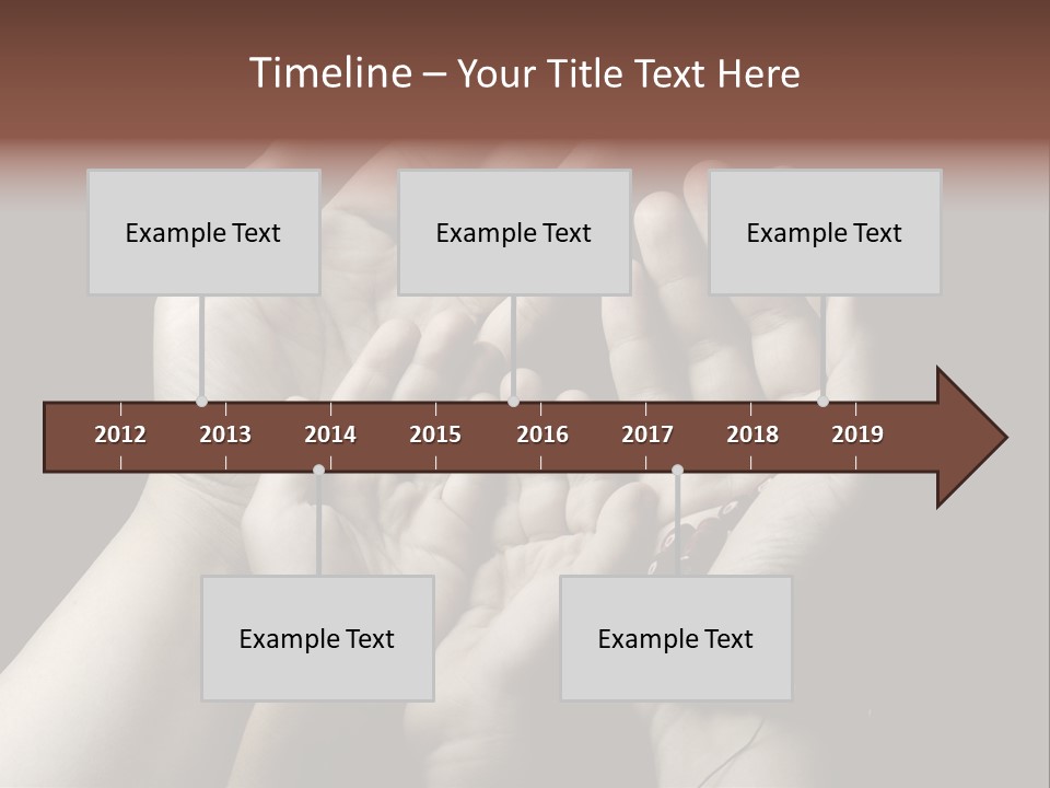 Child Wish White PowerPoint Template