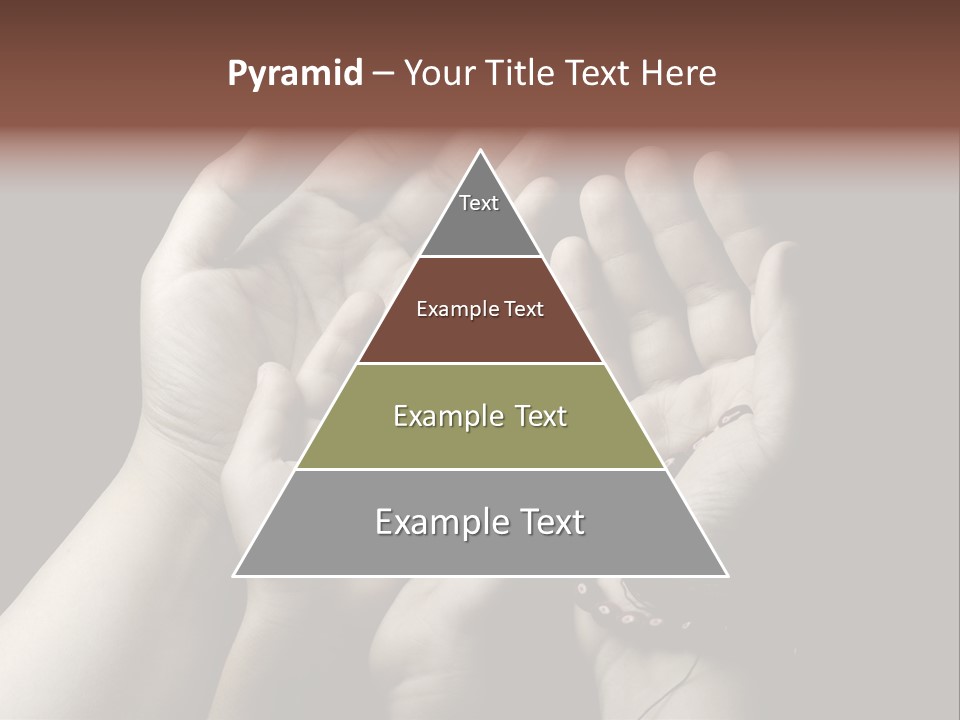 Child Wish White PowerPoint Template