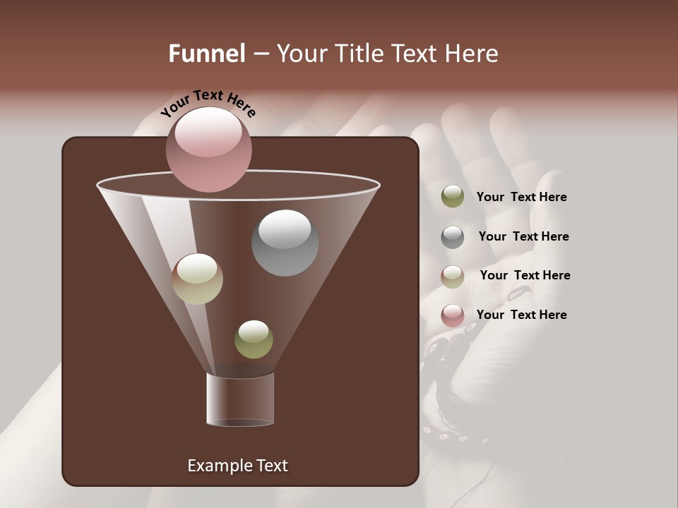 Child Wish White PowerPoint Template