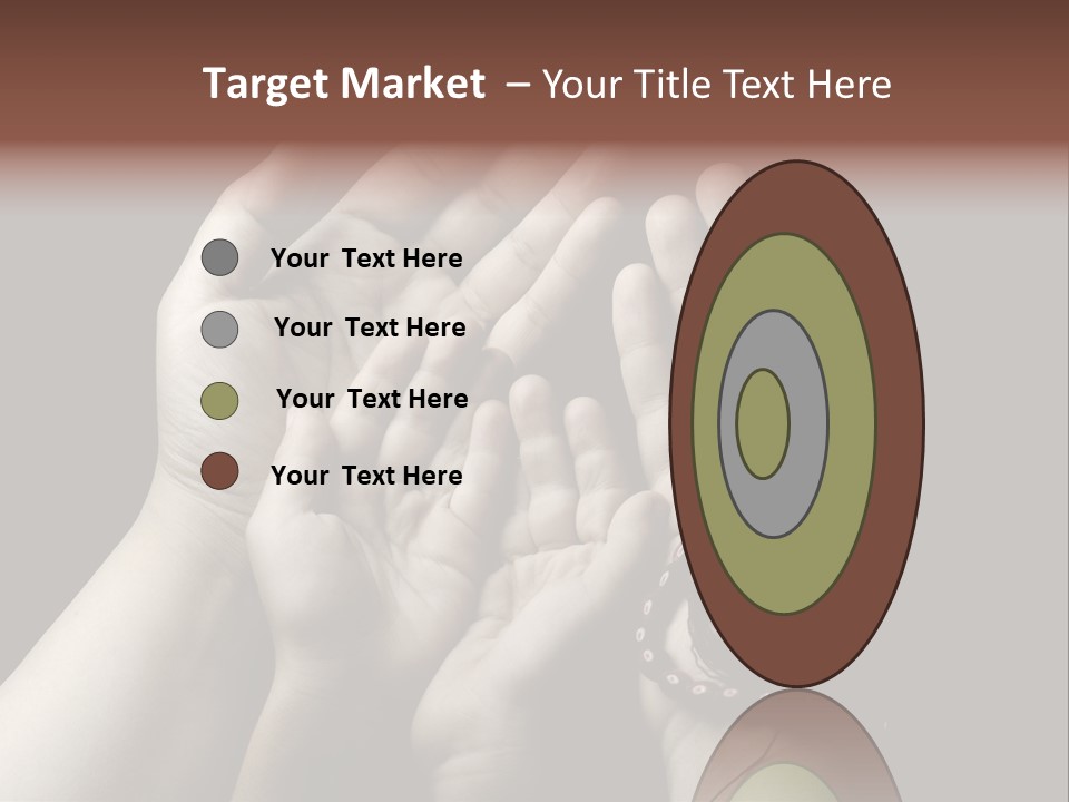 Child Wish White PowerPoint Template