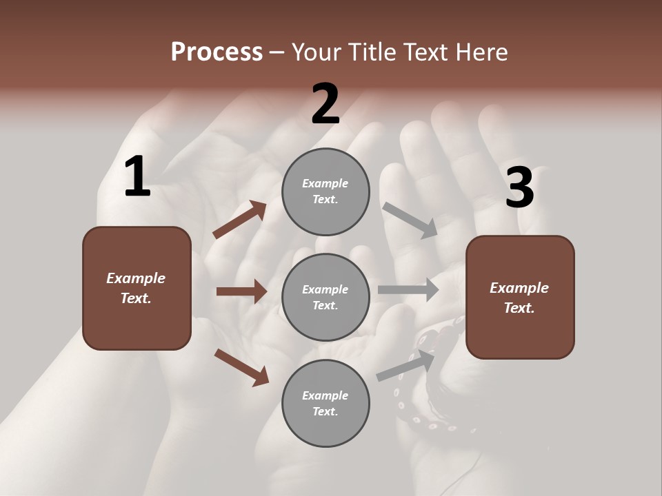 Child Wish White PowerPoint Template