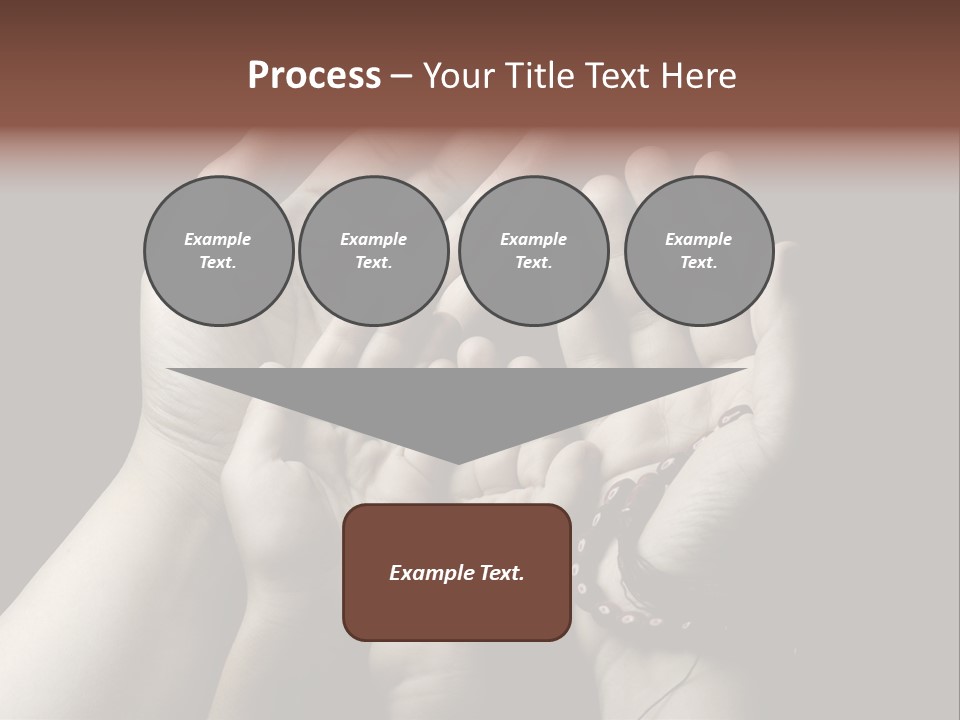 Child Wish White PowerPoint Template