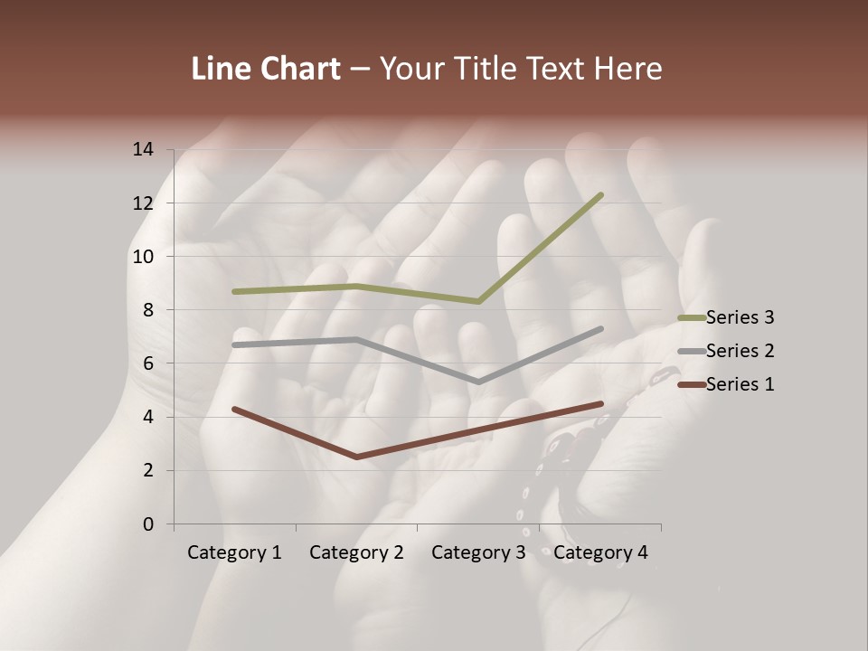 Child Wish White PowerPoint Template