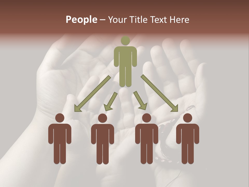 Child Wish White PowerPoint Template