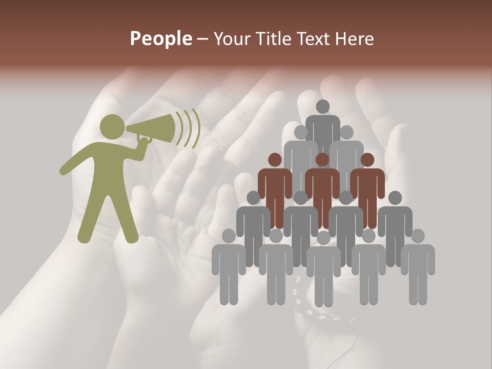 Child Wish White PowerPoint Template